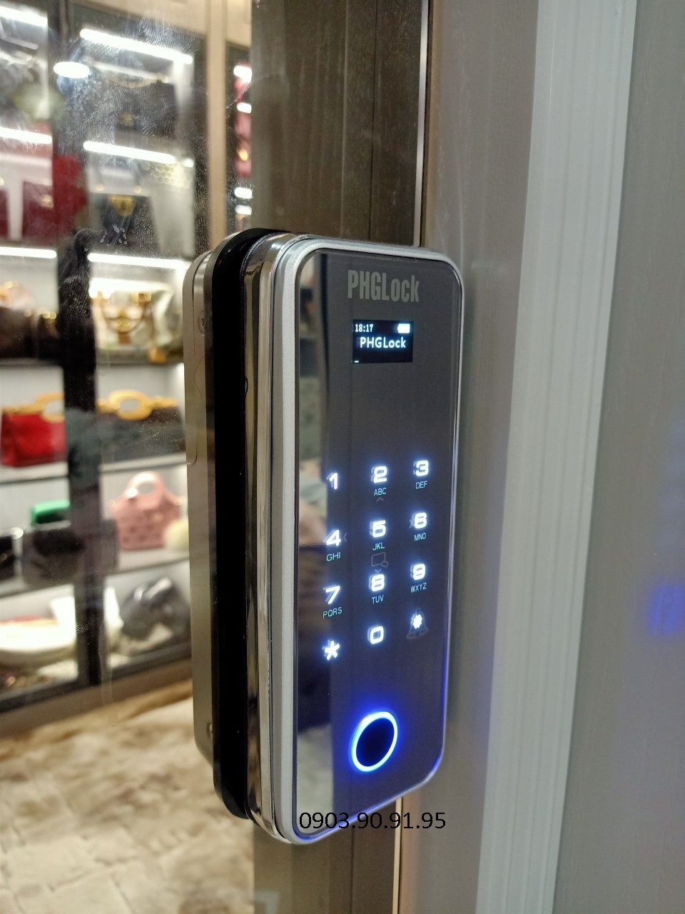 Khóa cửa kính PHGLock KG3605