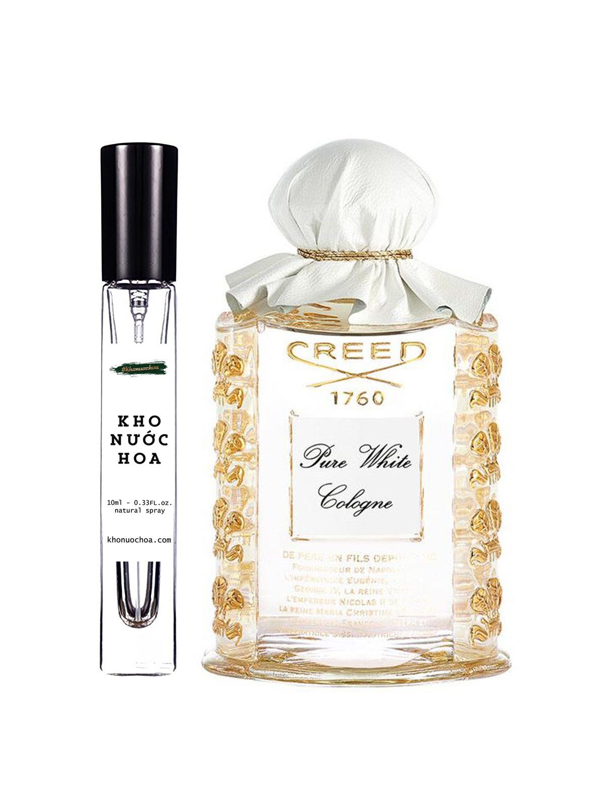 Nước hoa chiết exclusives pure white cologne