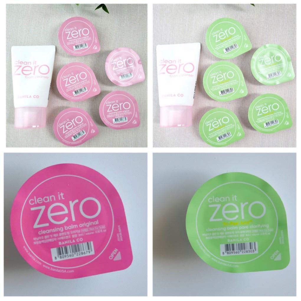 Sáp tẩy trang zero cleansing balm 3ml