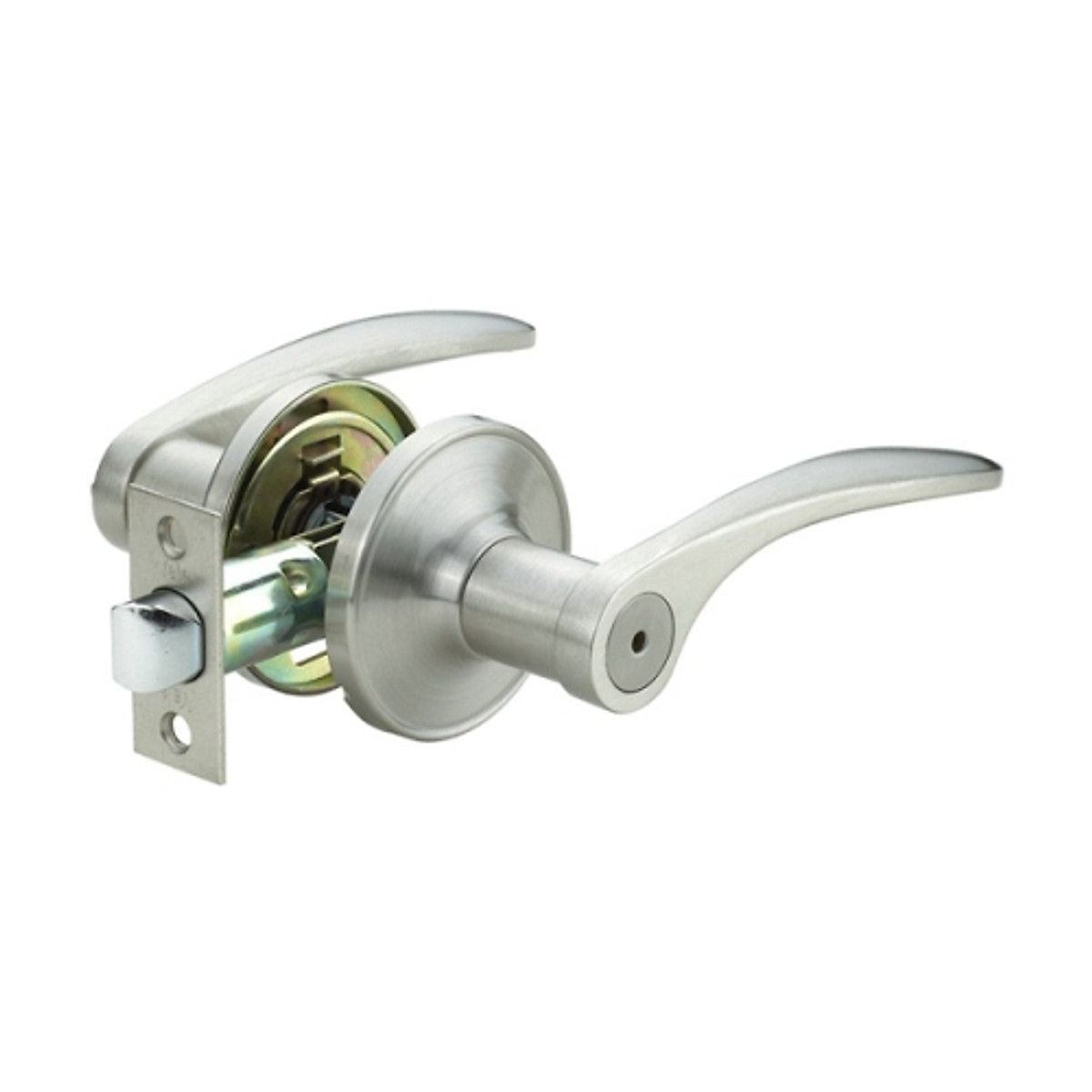 Khóa tròn gạt yale vl5322 us15 cho cửa wc- khóa tay gạt cao cấp