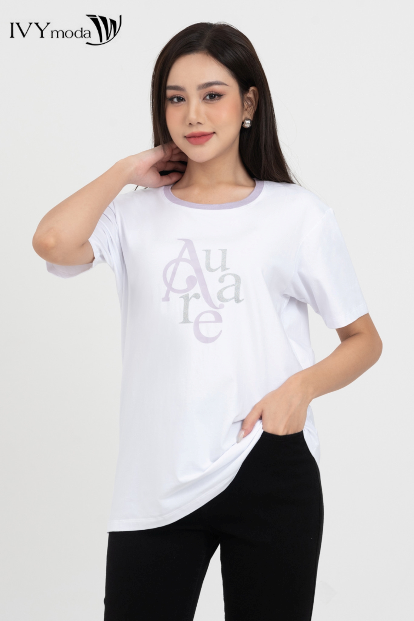 Áo thun auare ivy moda ms 57m8381