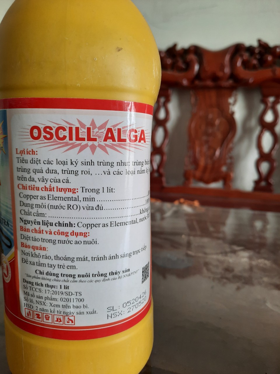 DIỆT KHUẨN OSCILL ALGA[ MUA 5 TẶNG 1] [SANDO]