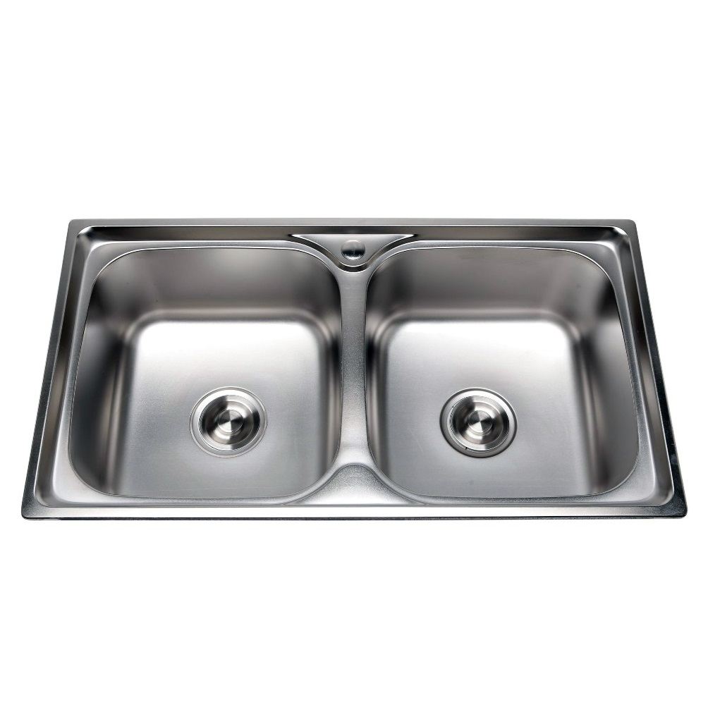 [GIÁ HỦY DIỆT] Chậu rửa chén 2 ngăn inox 304 Lating cao cấp LA09