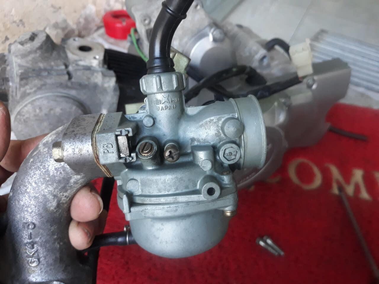 Chế, bình xăng con xe honda cub đời cao ( hàng tháo xe)