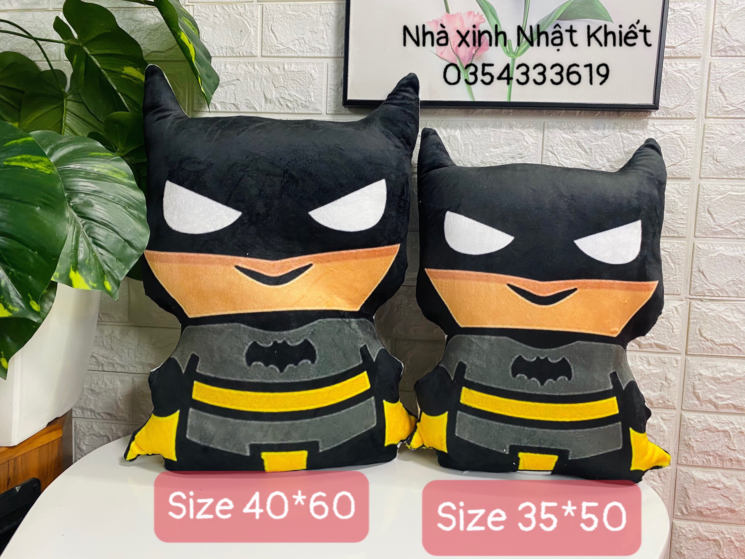 Gối ôm, gối trang trí siêu nhân cho bé