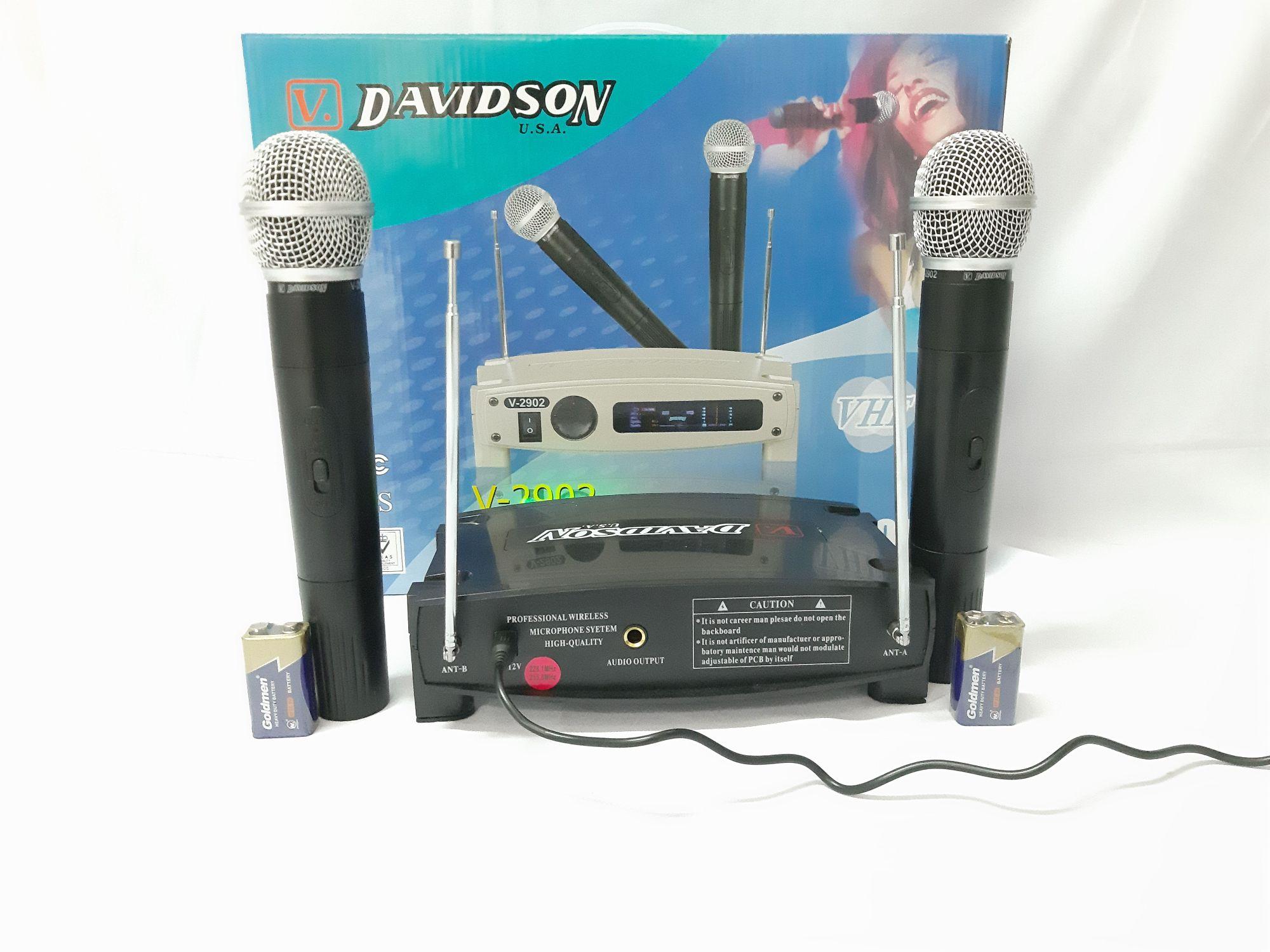 MICRO không dây đôi DAVIDSON 2902