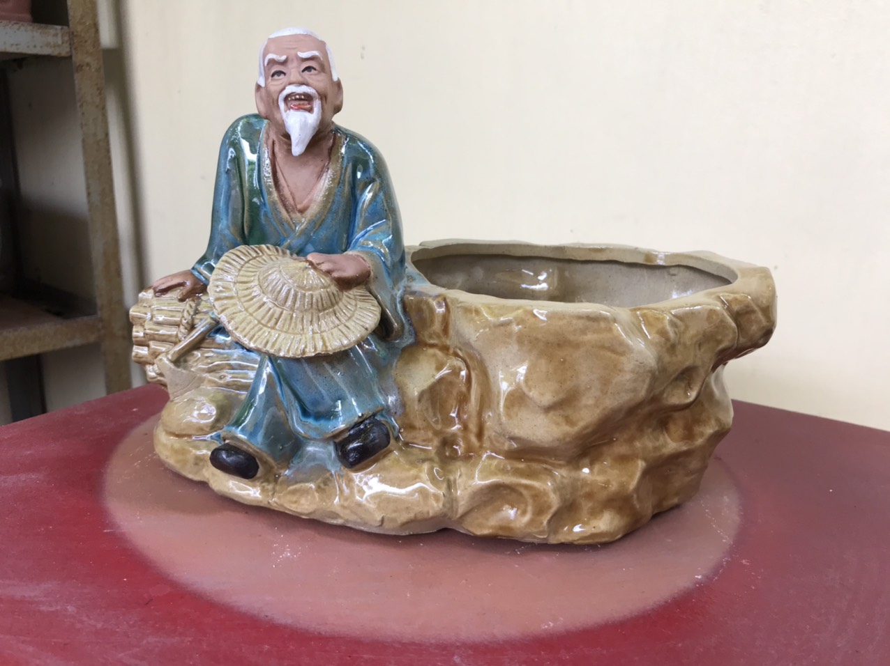 Chậu tượng lão tiều phu