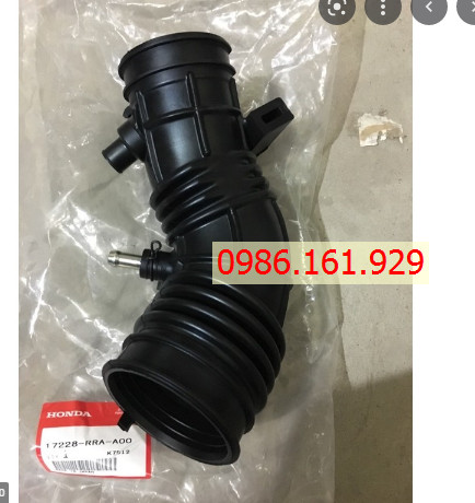 Cao su cổ hút gió Honda Civic 2.0 2006-2011 (Cổ gió cao su bầu e trên, cao su cổ hút Civic 2.0 2009, ruột gà cổ hút)