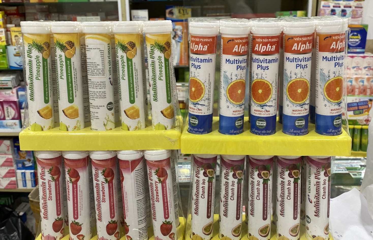 Tuýp 20 viên sủi C pluszs