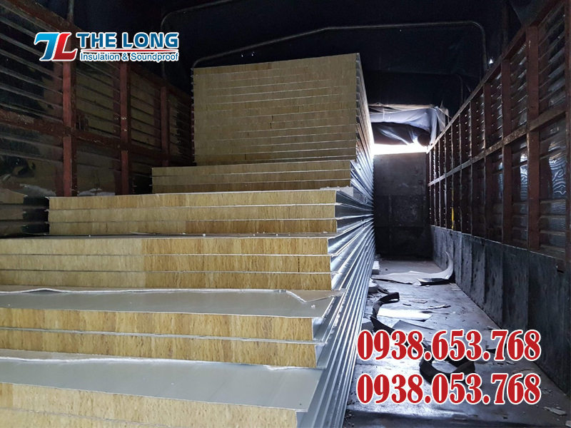 Tấm Panel RockWool chống cháy