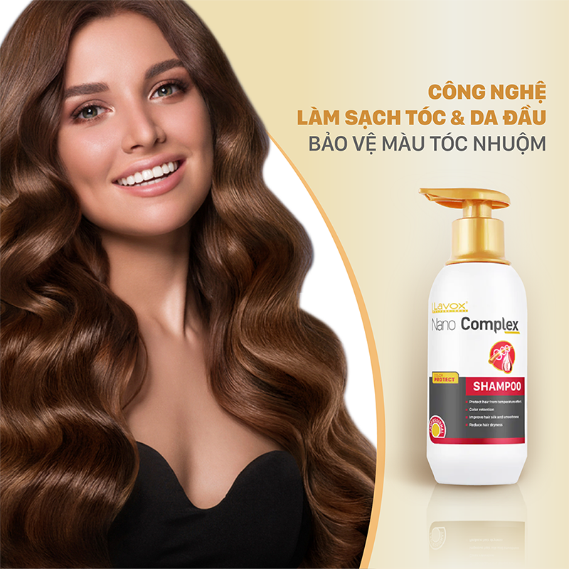 Lavox Online Shopping Hair Color Preserving Shampoo and Conditioner Set 300ml Genuine Lamimi Smooth Hair Care