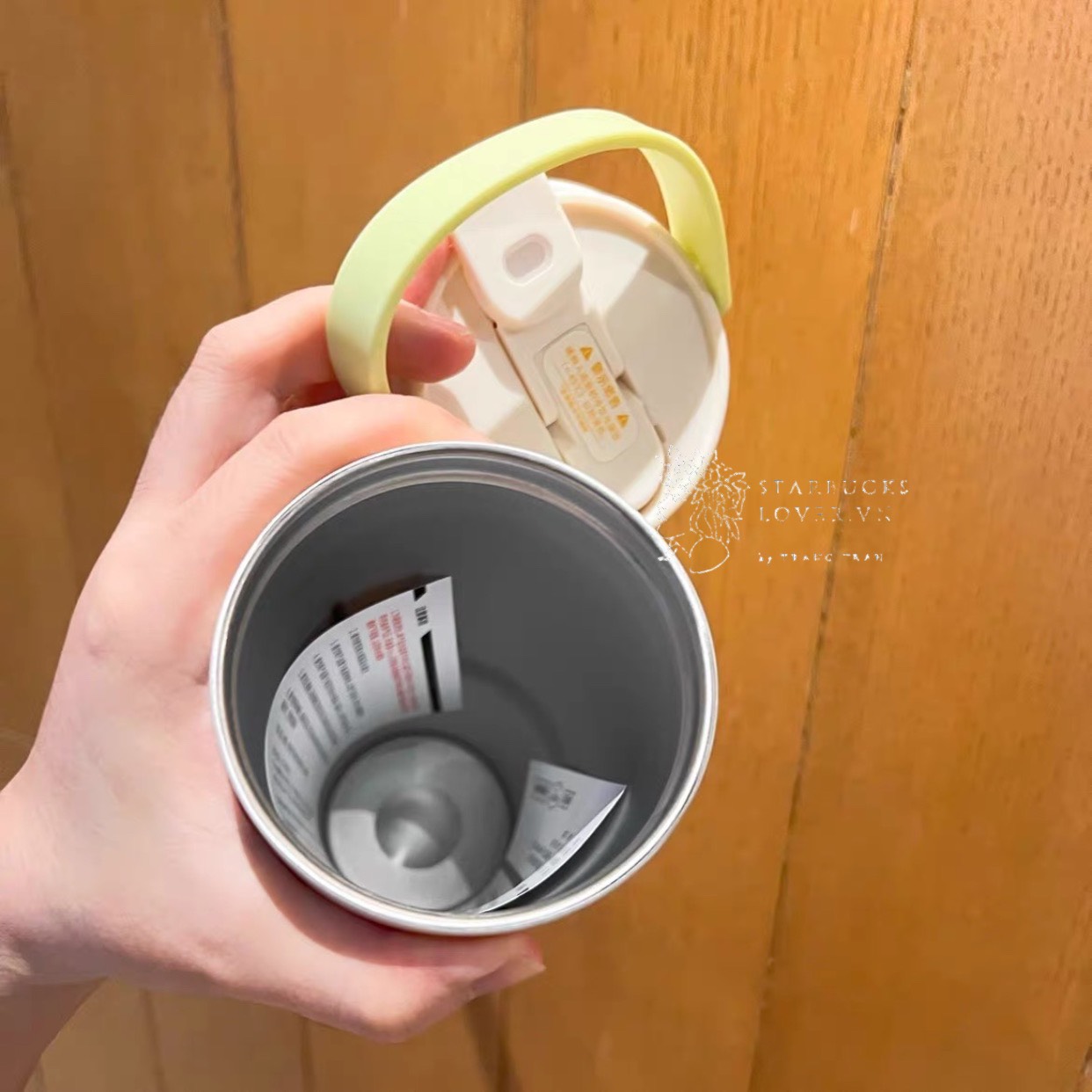 |CHÍNH HÃNG| BÌNH STARBUCKS GIỮ NHIỆT GREEN GRADIENT 820ML