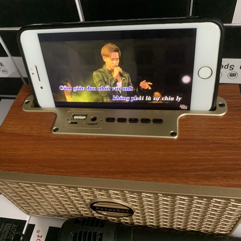 Loa Bluetooth Kèm Mic A31 hát karaoke hoặc dùng giảng dạy