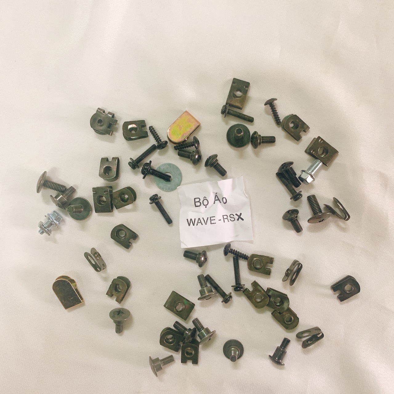 Bộ ốc  xe máy RSX - ốc lắp dàn áo  xe RS110-S110