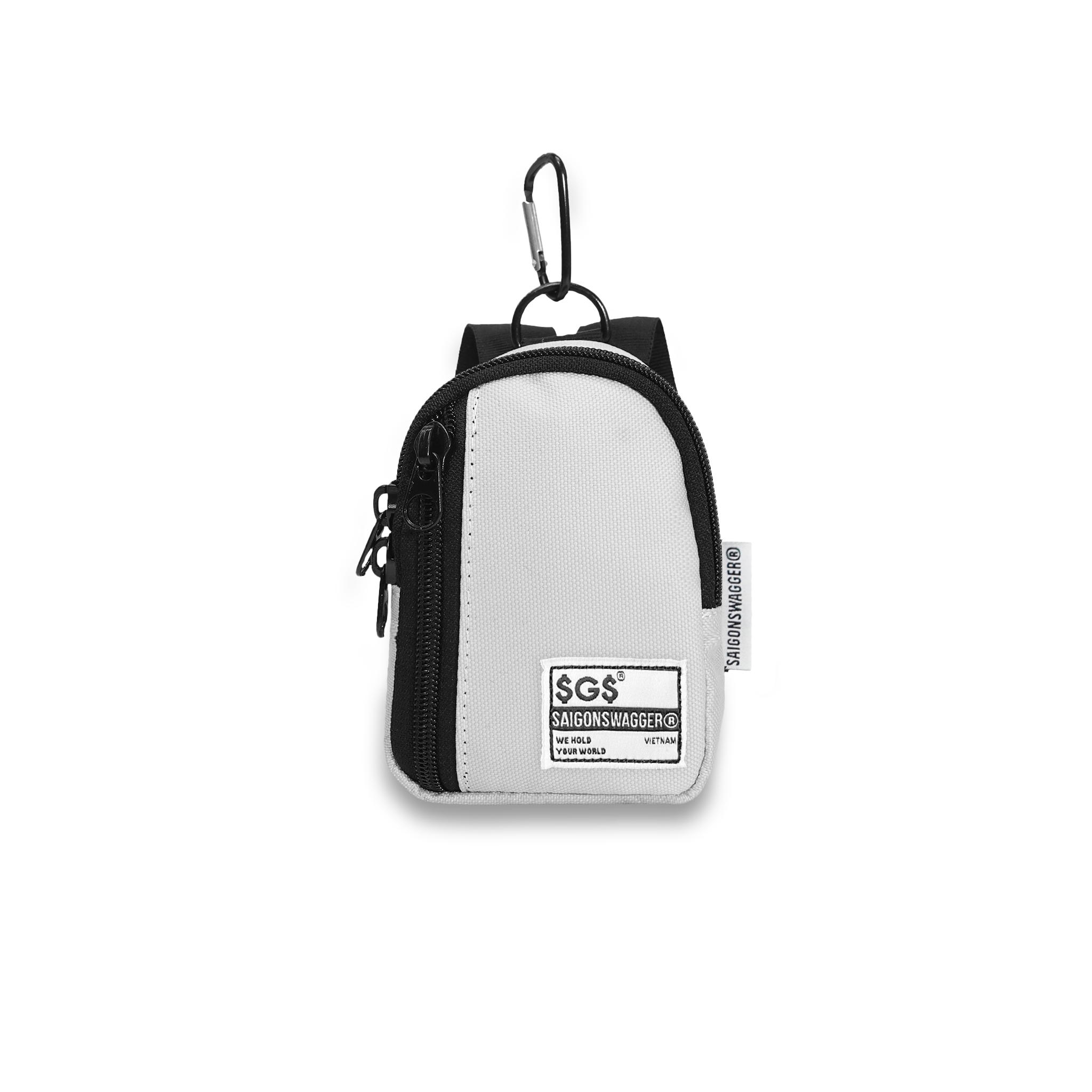 Phụ kiện móc khoá balo mini SAIGON SWAGGER® SGS ZIPPER BACKPACK KEYCHAIN