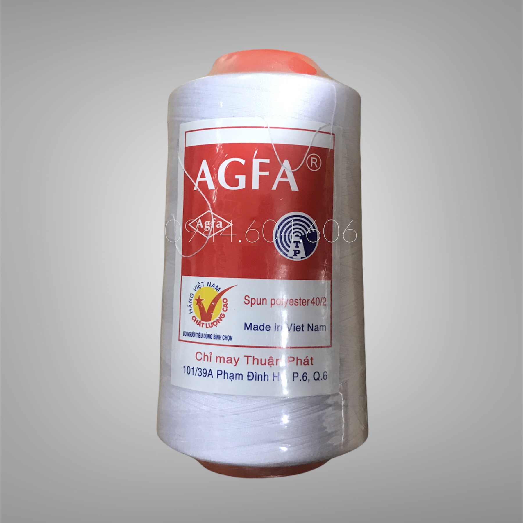 CHỈ MAY TIGER, AGFA ỐNG LỚN 4000M