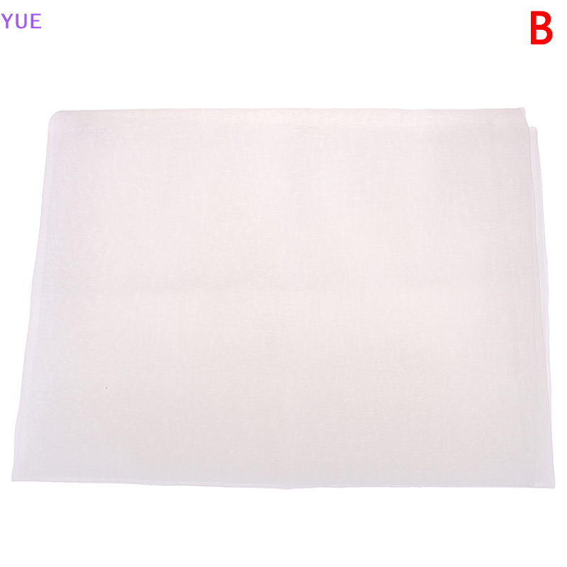 💖YUE Vải lưới lọc Nylon 80/120 lưới vải lưới lọc nước Polyester màu trắng