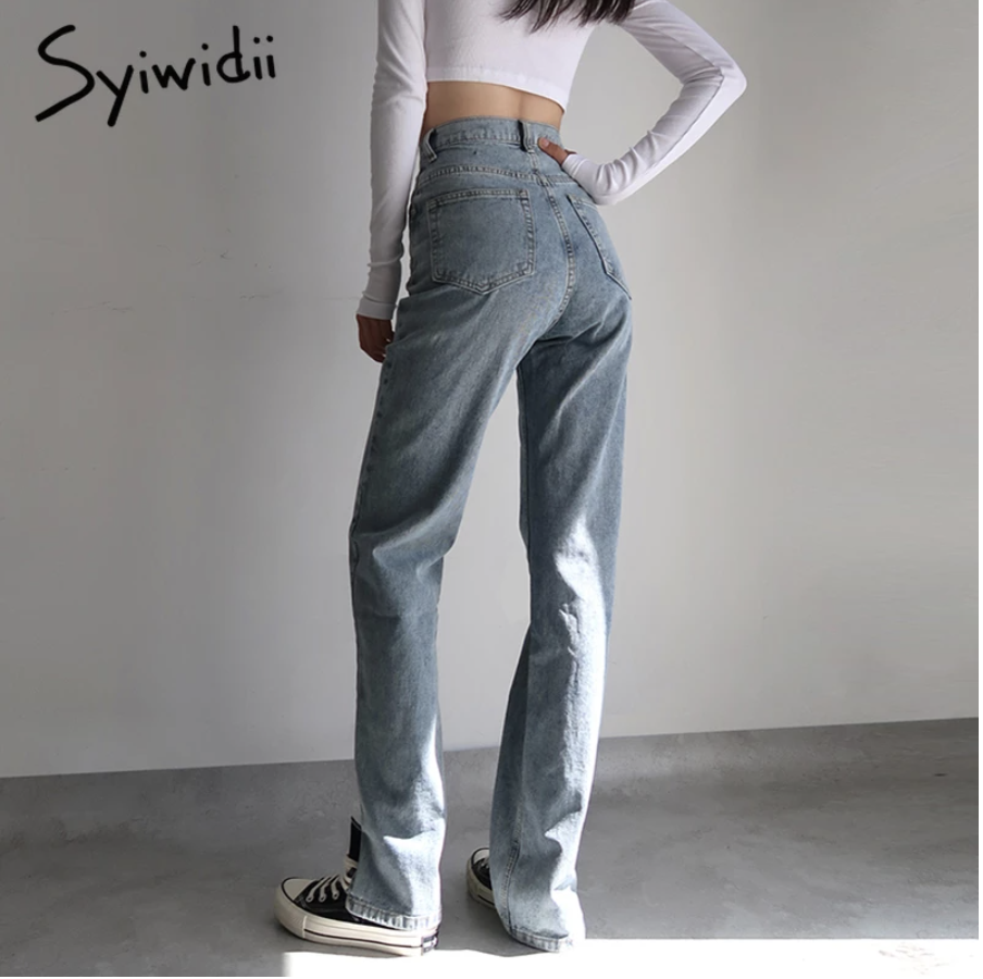 [HCM]➤➤➤ Flash Sale 1k ➤➤➤ QUẦN JEANS NỮ ỐNG SUÔNG TRƠN DÀI MÀU XANH BẠC BẼO NHƯ LÒNG NGƯỜI DƯNG
