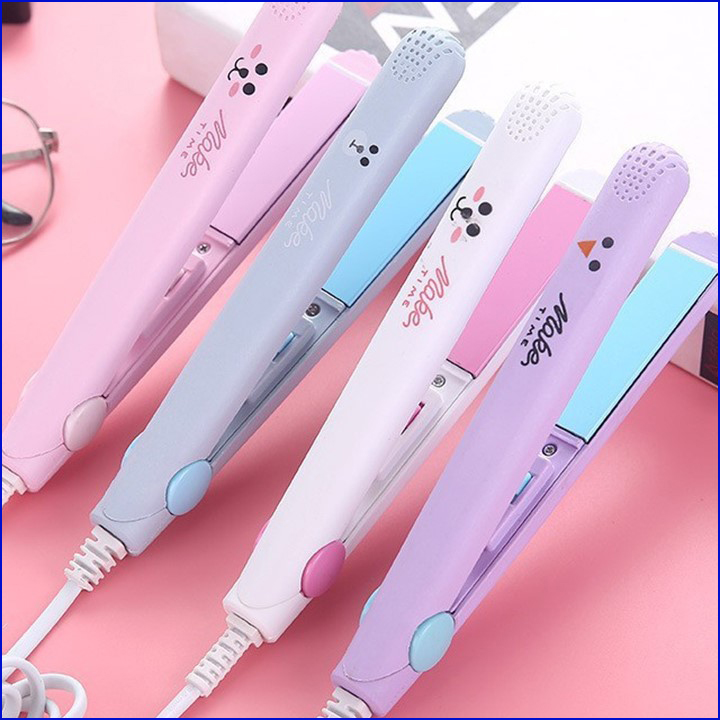 Máy Ép Uốn Duỗi Là Tóc Mini Cầm Tay - Máy Tạo Kiểu Tóc Đa Năng MAKE TIME