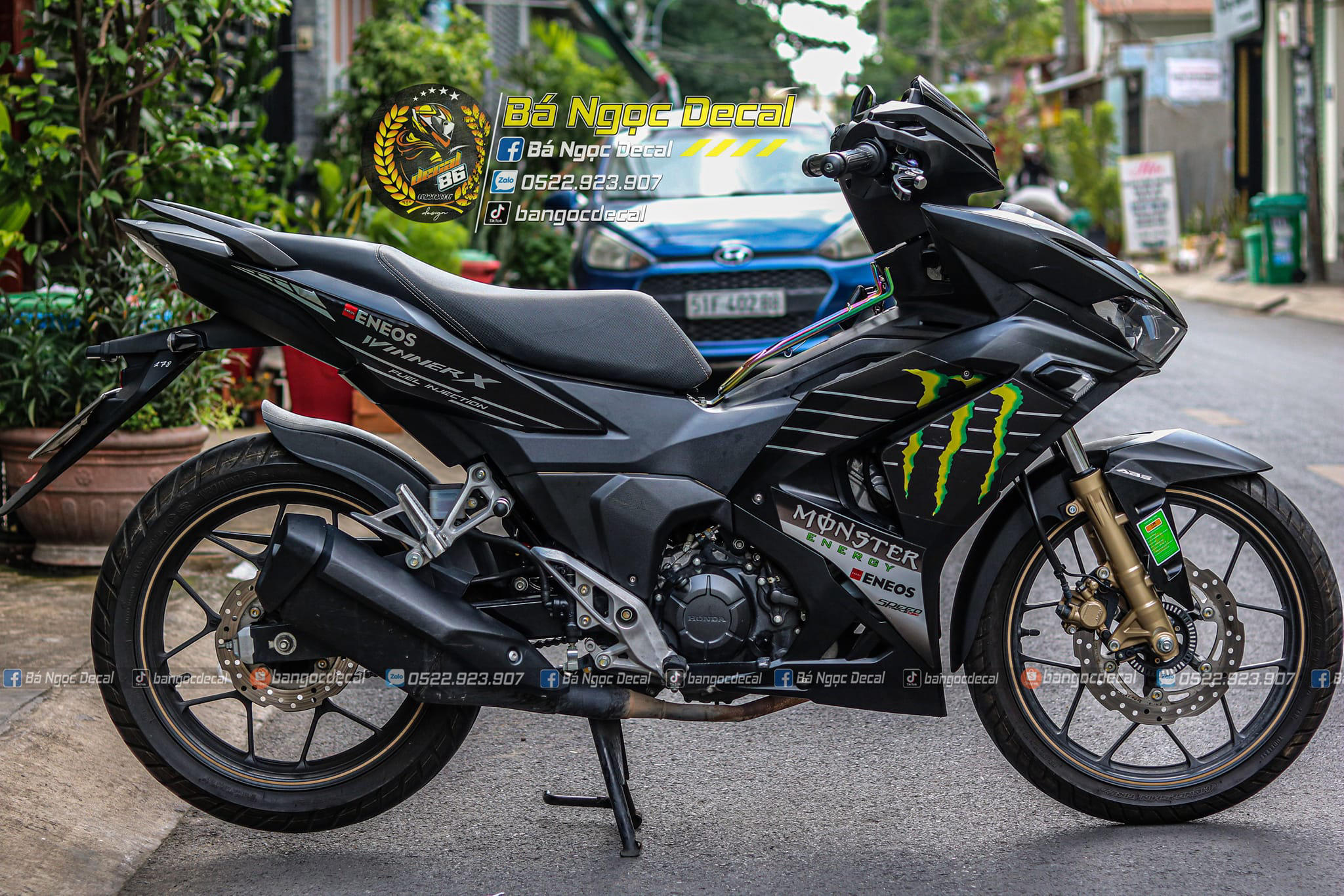 [DECAL]   Tem rời Winner V3 - Mẫu Monster - Chuẩn From cực đẹp [TXC]