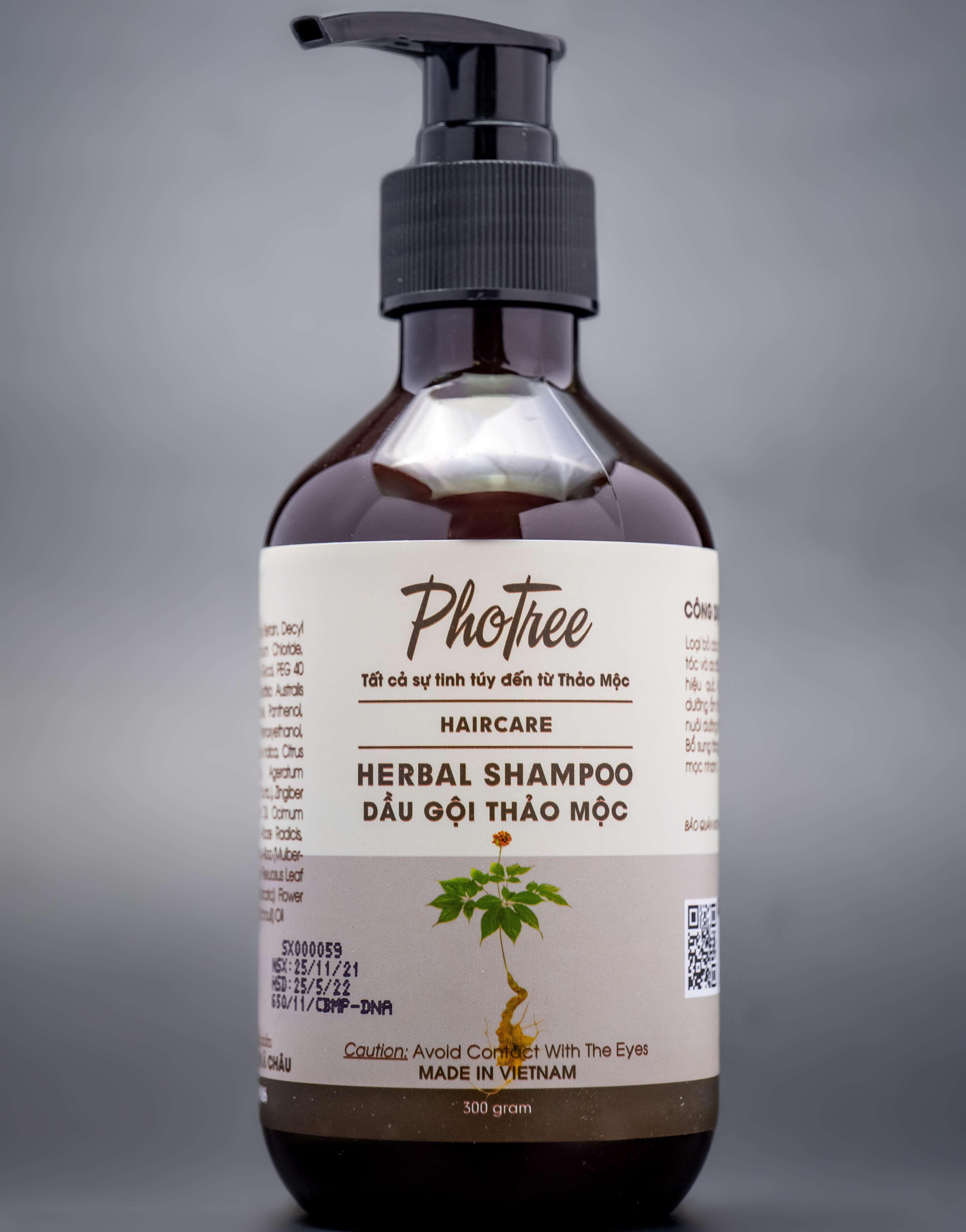 Dầu Gội Sâm Ngọc Linh PhoTree 300grams