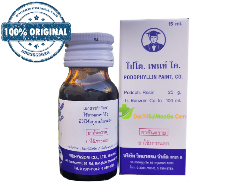 Sản Phẩm chấm dứt sùi mào gà không tái phát