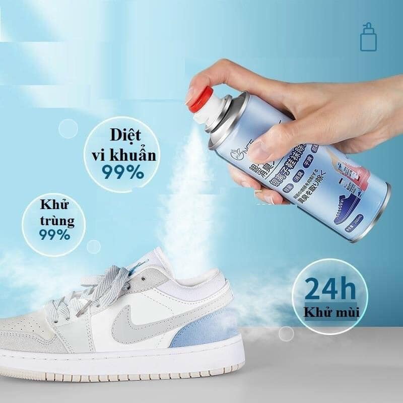 Bình xịt giày chống hôi chân nce 260ml