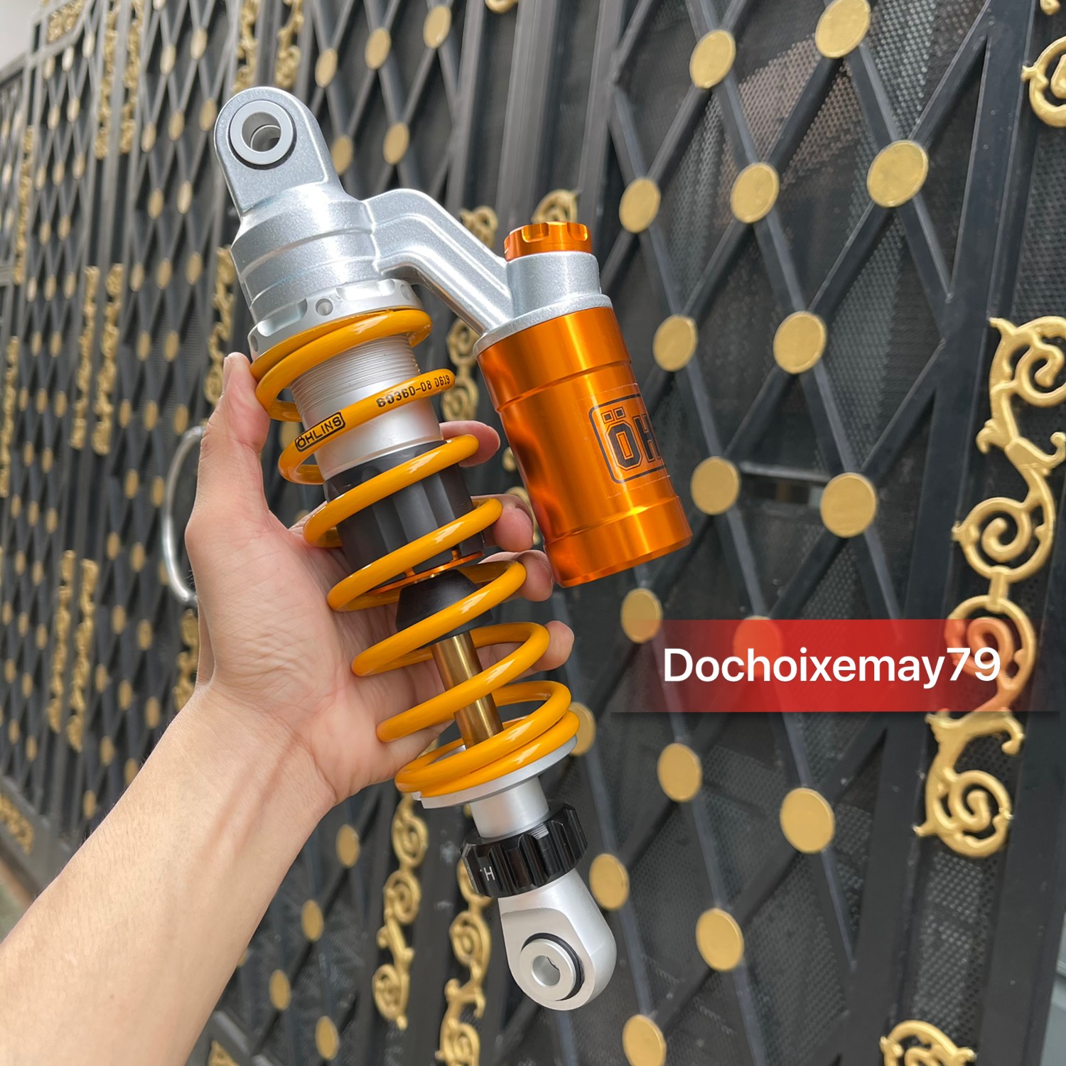 Phuộc Ohlins bình dầu gắn Sirius