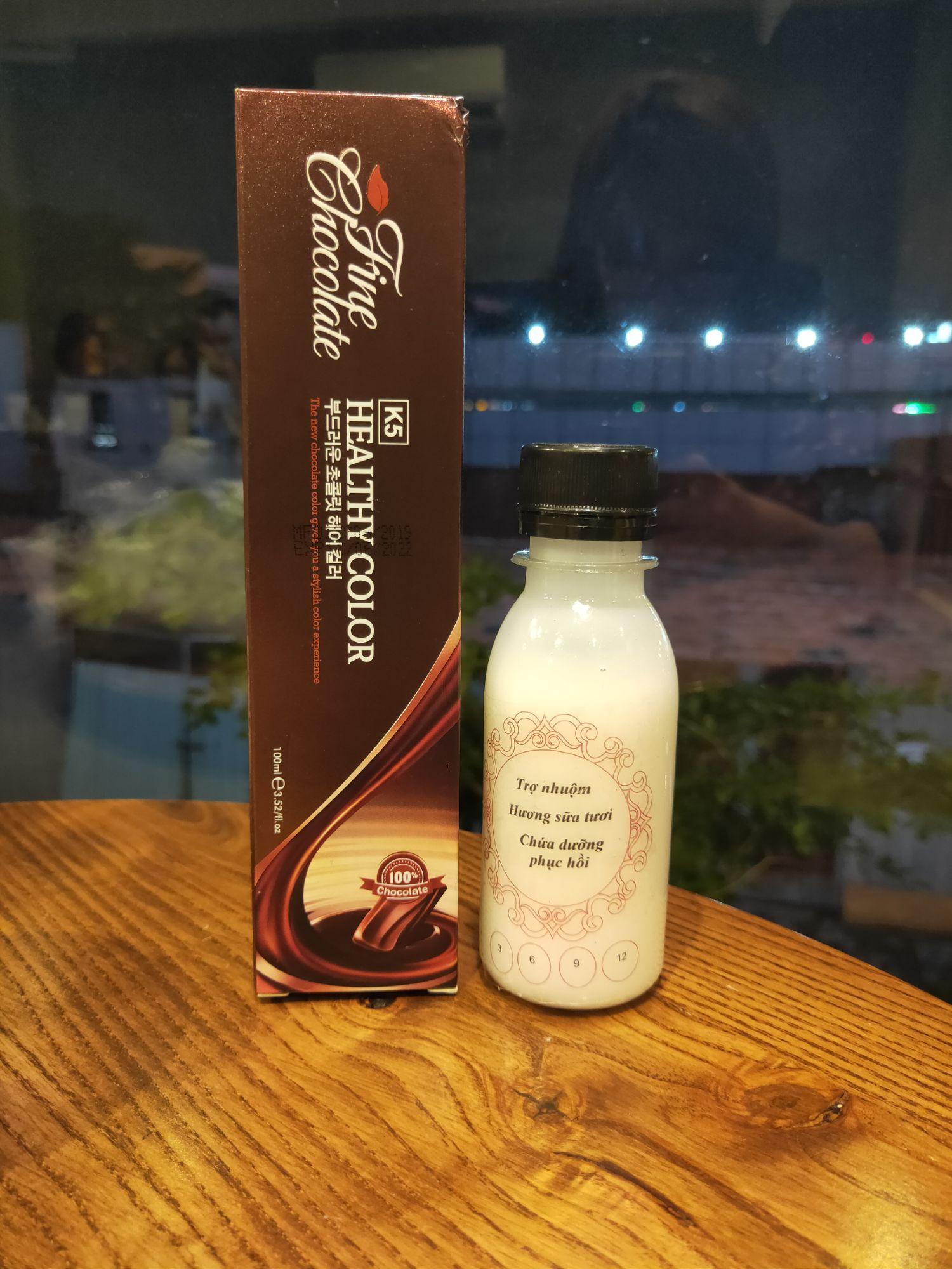 Nhuộm Tóc màu Choco Brown