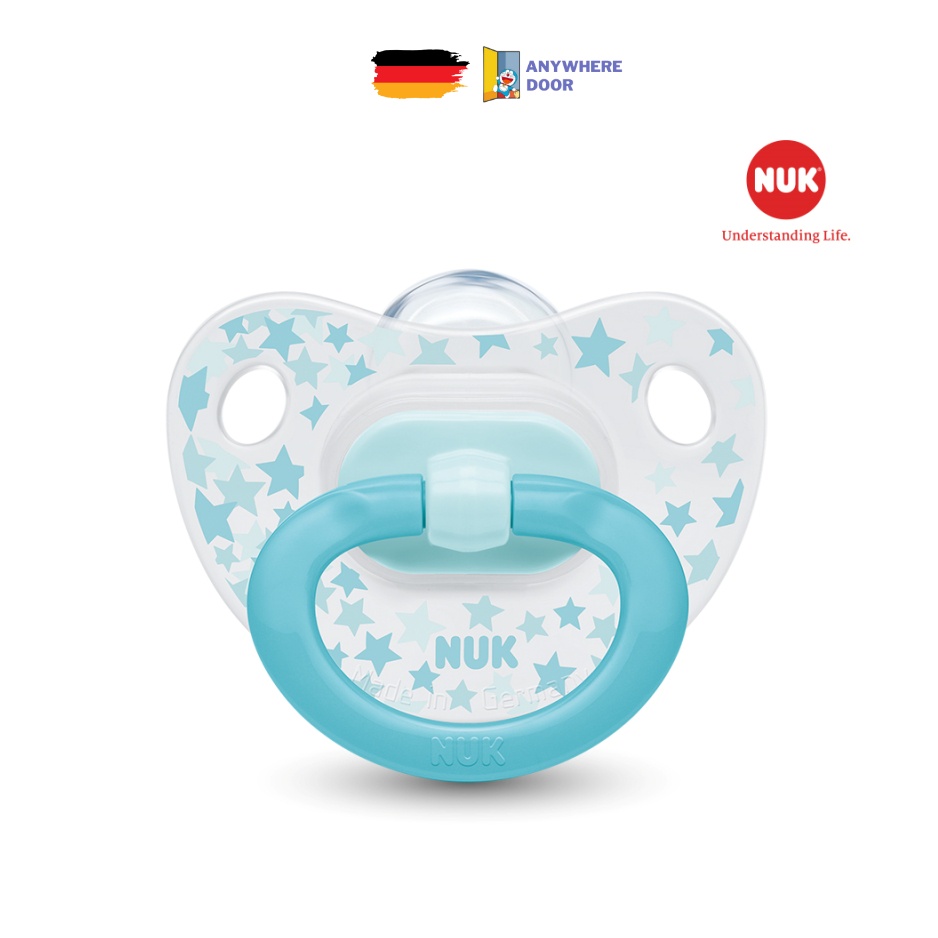 [Sales off] Bộ 2 ti giả NUK Silicone Happydays