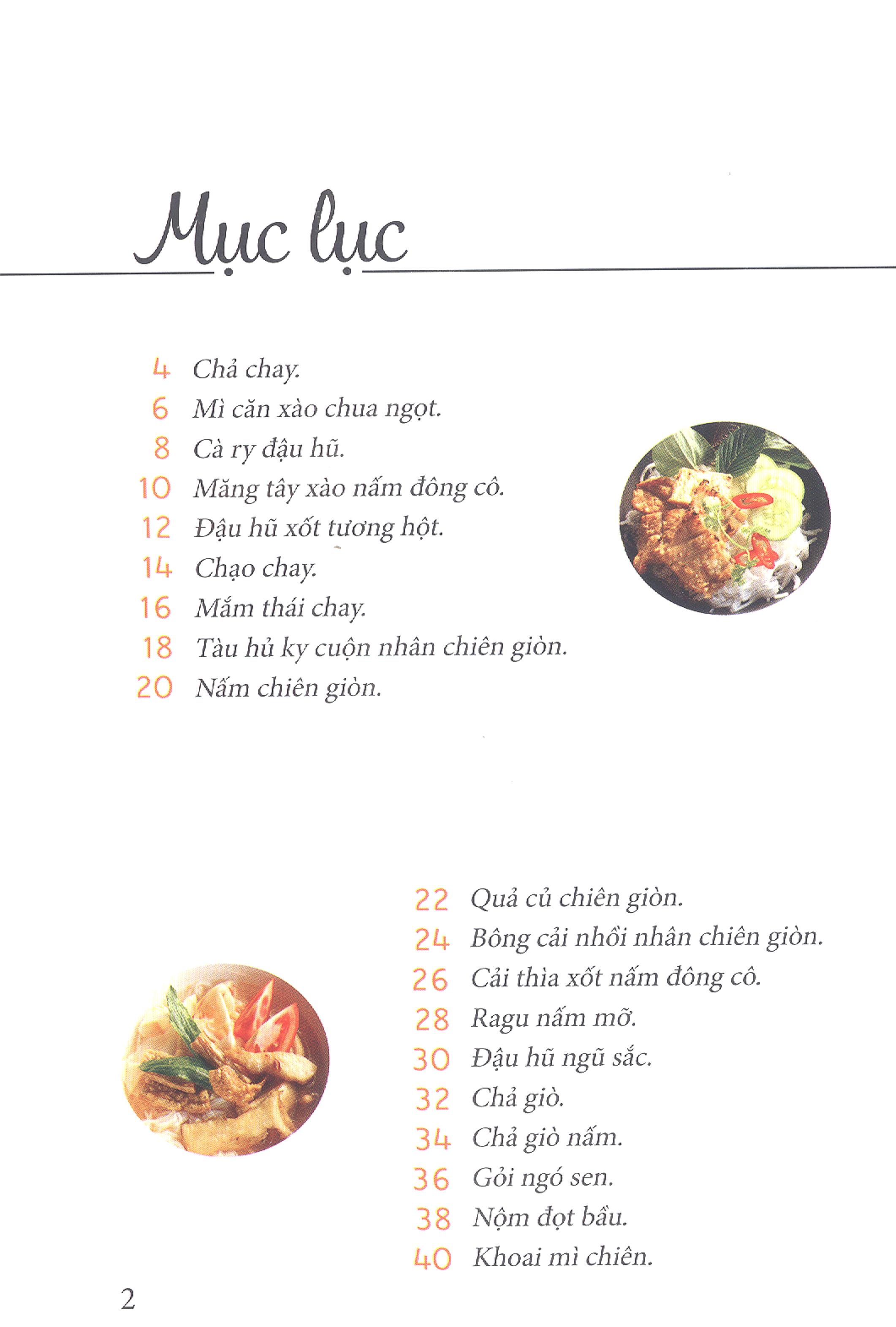 30 Món Chay Được Nhiều Người Ưa Thích