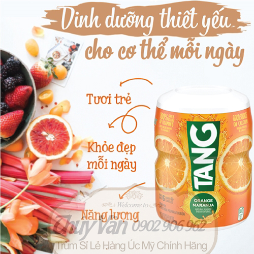 Bột pha nước Cam Tang hộp 566g [nhập Mỹ]