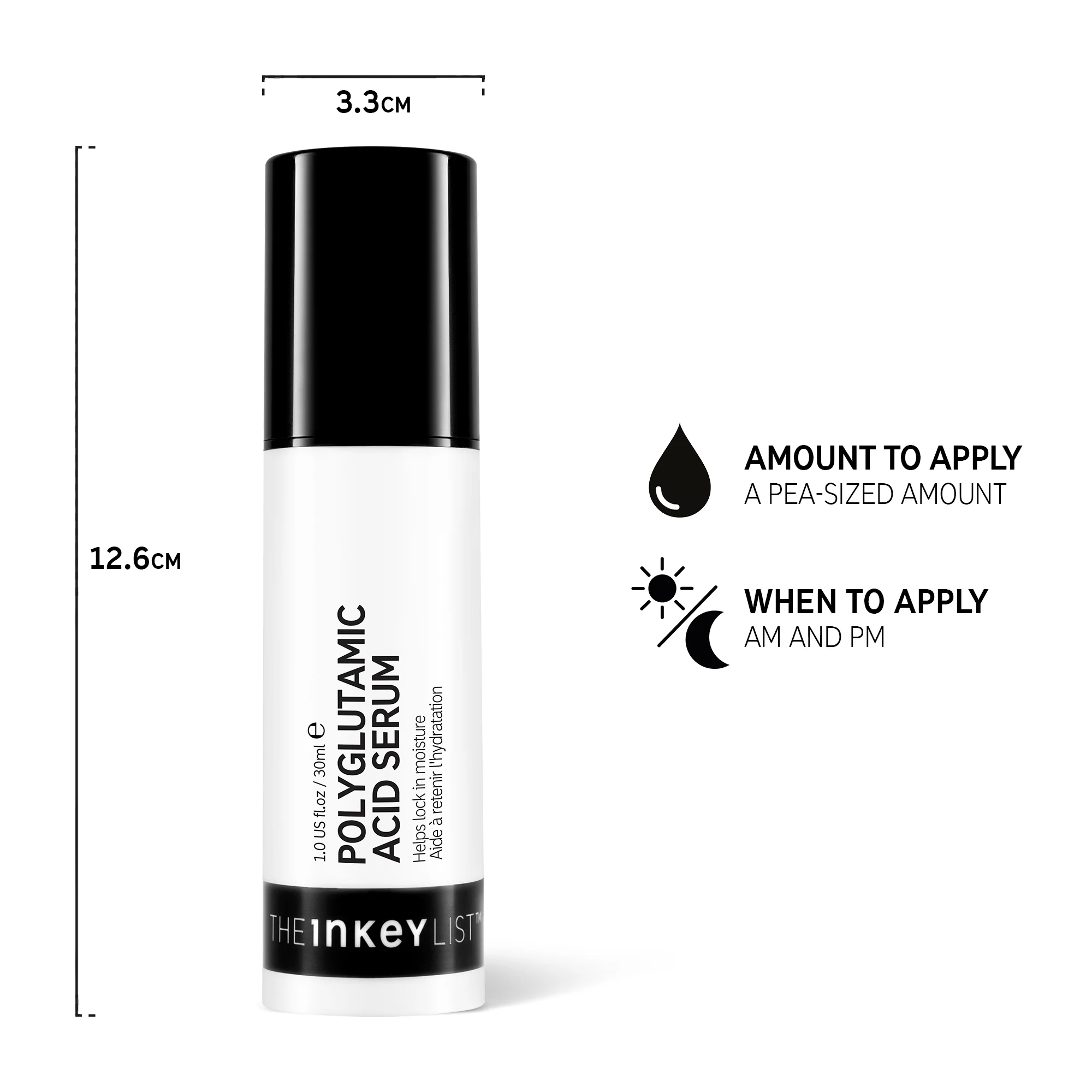 Tinh chất cấp ẩm The Inkey List Polyglutamic Acid Serum - 30ml (Bill Anh)