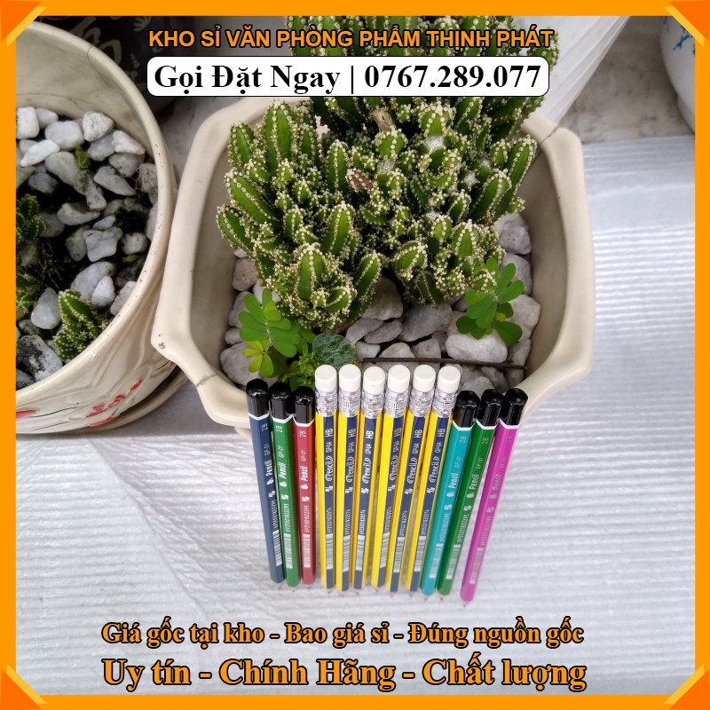 Bút chì 2B - Đầu gôm Elephant [VPP THỊNH PHÁT]
