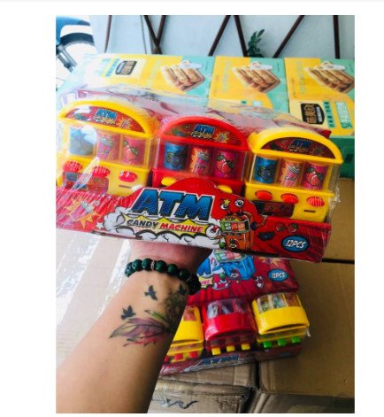 [Giá Sỉ ] Set 3 Máy bán kẹo tự động - máy kẹo ATM