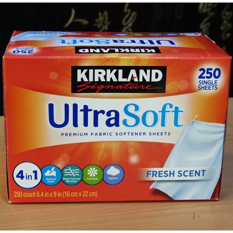 [HCM]Giấy thơm và mềm quần áo Kirkland hộp 250 tờ của Mỹ