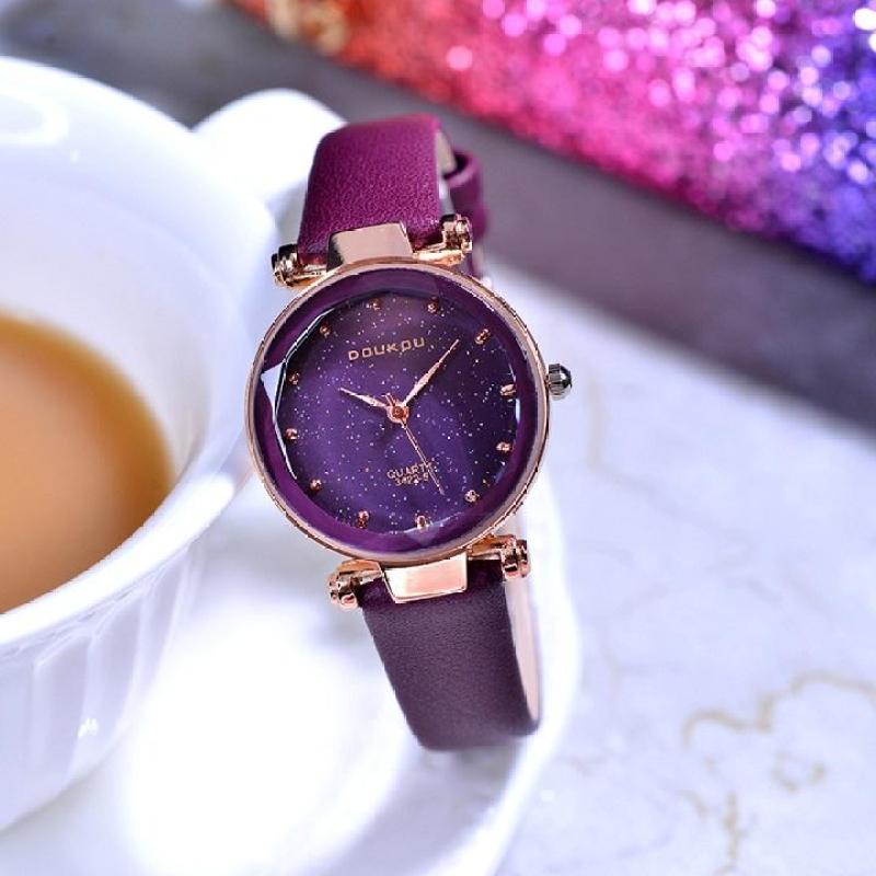 Nơi bán Đồng Hồ Nữ Doukou Dây Da DK8247 Cao Cấp