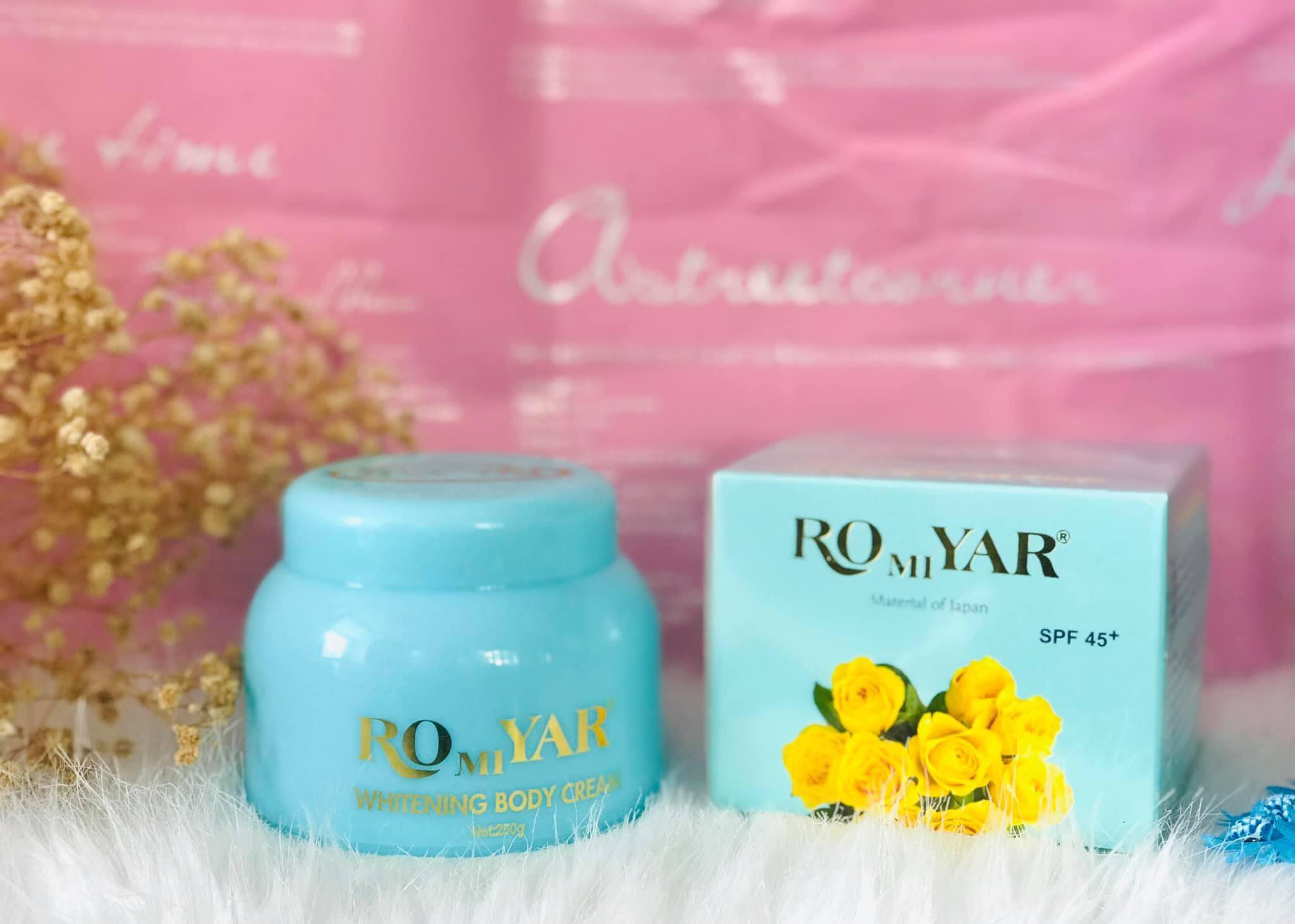 Kem Dưỡng Trắng Da Body 250g Romiyar