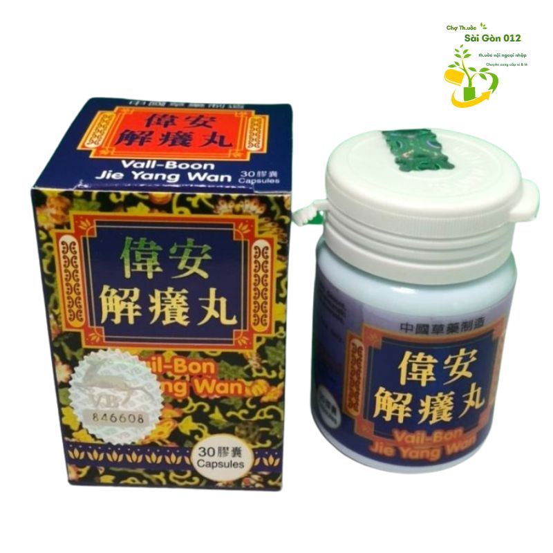Vail-bon jie yang wan ngứa tím 30 viên-ngứa dị ứng-ngứa phong thấp-mũi mẫn cảm-ngứa toàn thân