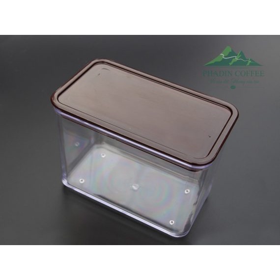 Hộp Nhựa Đựng Bột, Hạt, Cà Phê (Tặng Kèm Muỗng)