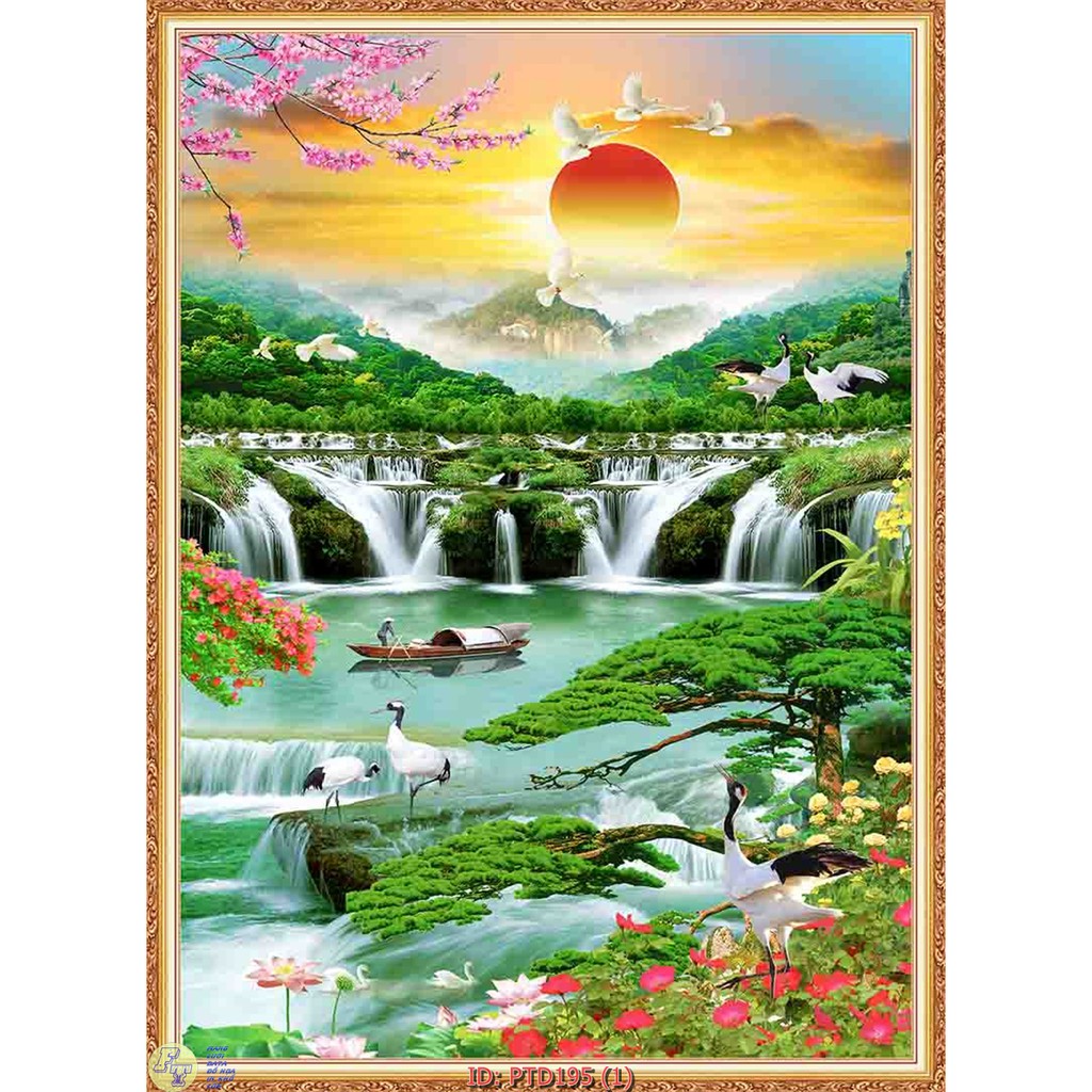 ( Rẻ vô địch ) Tranh dán tủ lạnh , cửa kính siêu đẹp