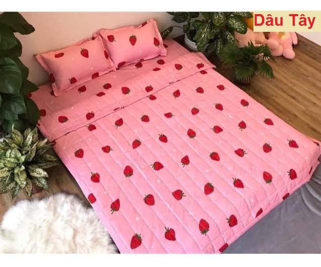 Chăn hè siêu nhẹ, chăn trần bông 3 lớp poly cotton thấm hút mạnh mẫu Cung Hoàng Đạo sang trọng, nhã nhặn - Loại bông sạch, đẹp