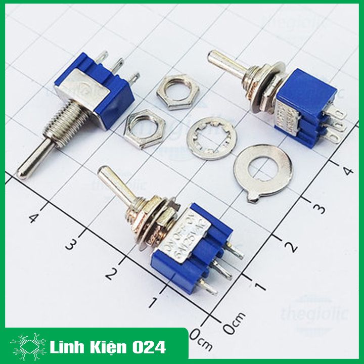 Công tắc gạt MTS-103 3A/250V 6A/125V trạng thái ON-OFF-ON