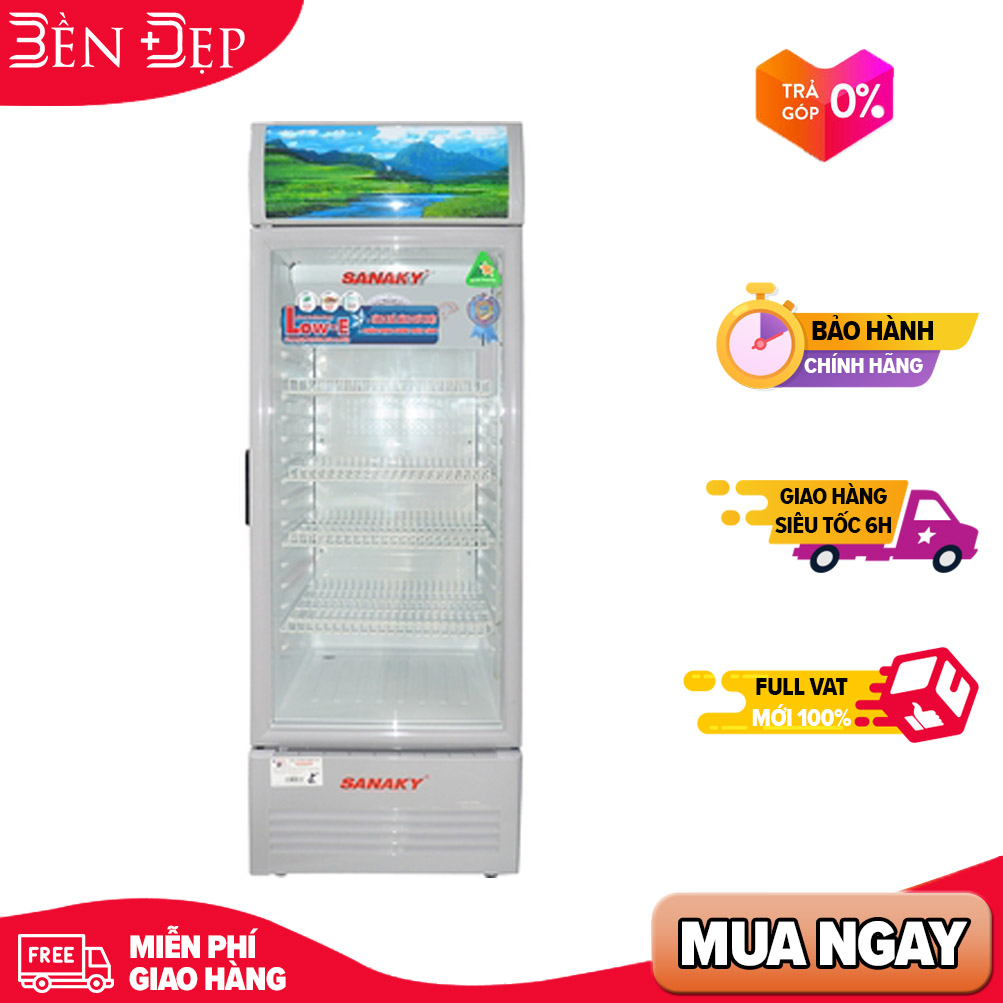 [TRẢ GÓP 0%] Tủ mát Sanaky 290 lít TM.VH358KL (Giá áp dụng giao tại HN, HCM& các tỉnh liên hệ shop)