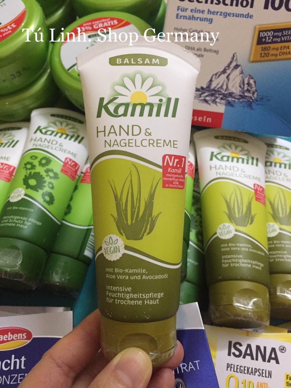 Kem dưỡng tay Kamill lô hội Đức