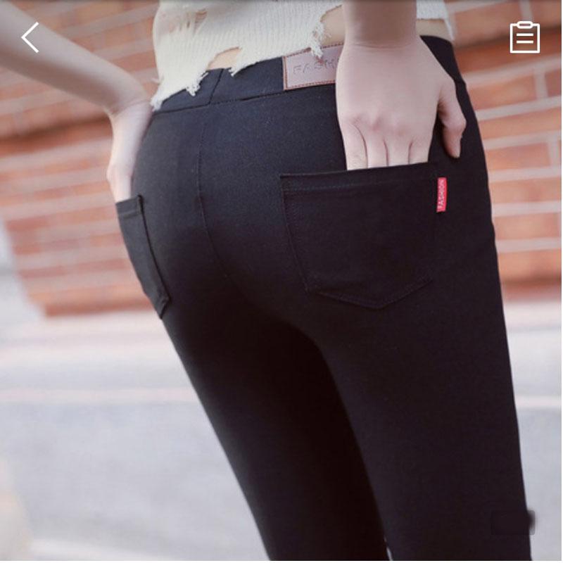 [HCM]Quần Legging nữ 4 túi chất dày dặn mềm mịn co dãn tốt