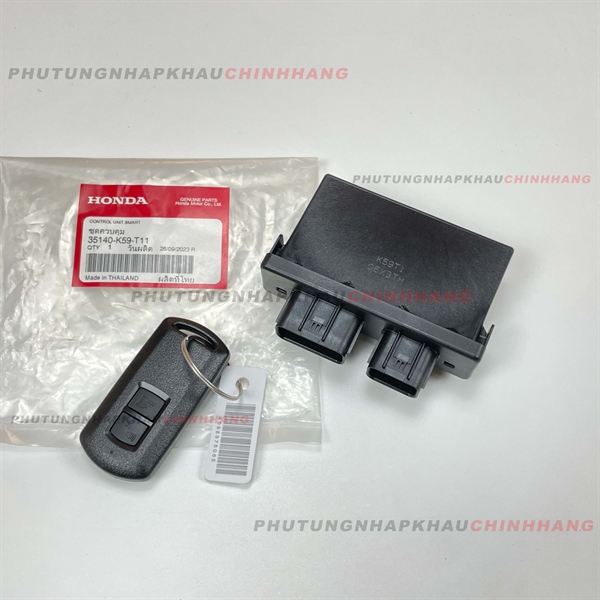 Bộ điều khiển smartkey scu vario click 125/150 chính hãng honda 35141k59 / 35140-k59