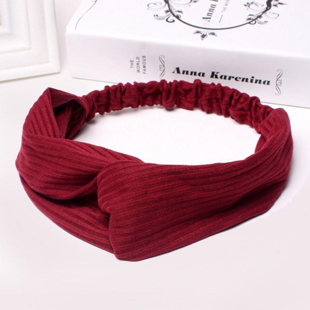 Băng Đô Vải Len Nhiều Màu Thời Trang Mẫu Hàn Quốc AH1016