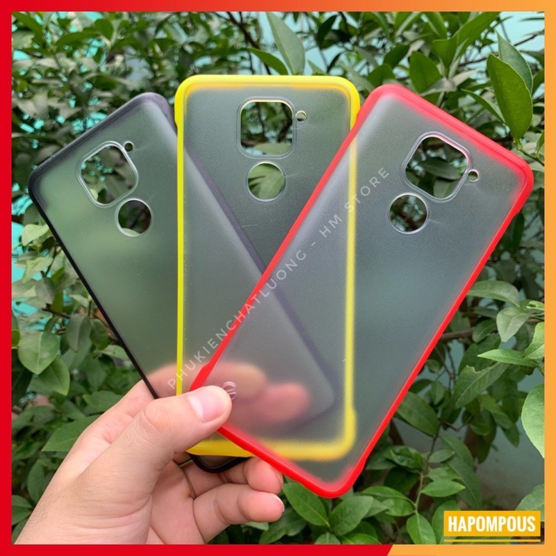 Ốp lưng không viền Redmi Note 9 / Note 9s / Note 9 Pro / 9 Pro Max / Redmi 10x 4g, Lưng nhám viền siêu mỏng
