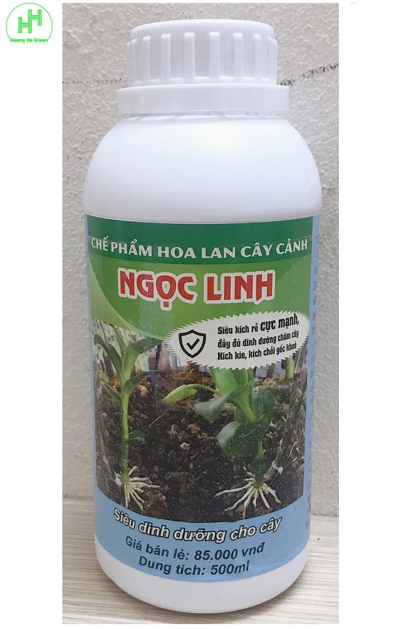 Chế Phẩm Hoa Lan Cây Cảnh Ngọc Linh, Siêu Kích Rễ Cực Mạnh, Đầy Đủ Đinh Dưỡng Chăm Cây, Kích Kie, Kích Chồi Gốc Khỏe, Siêu Dinh Dưỡng Cho Cây, Dung Tích 500ml